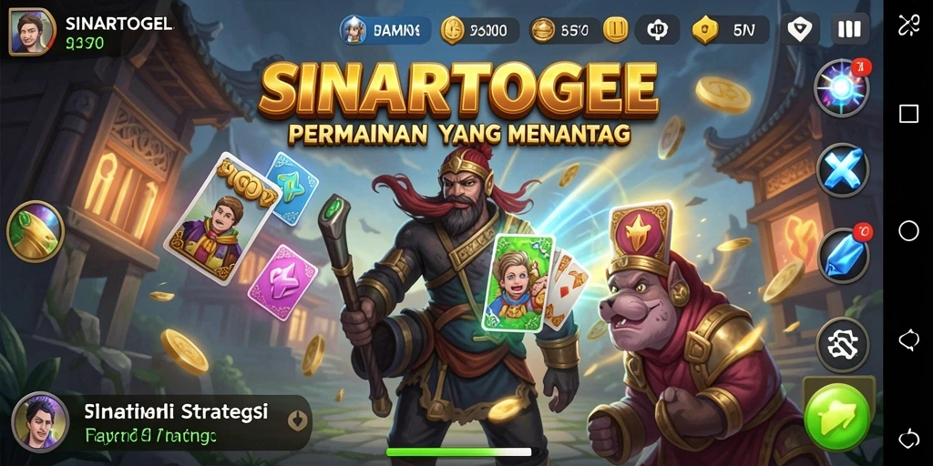 Tampilan gameplay SINARTOGEL yang menarik dan penuh strategi.